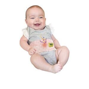 Happi Tummi Herbal Remedy Waist Band For Infant Gas Relief PINK GIRLS